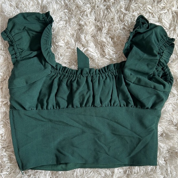 Womens Milkmaid Top - Picture 4 of 4